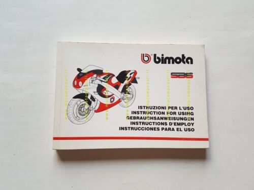 Bimota SB6 manuale uso manutenzione libretto originale owner's manual