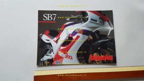 Bimota SB7 750 1994 depliant moto originale