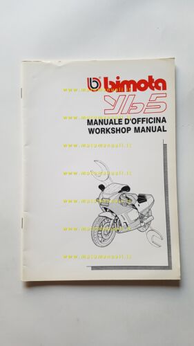 Bimota YB5 manuale officina originale workshop manual