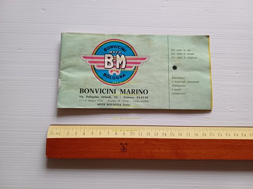 BM Ciclomotori catalogo produzione modelli 1975-76 depliant italiano originale