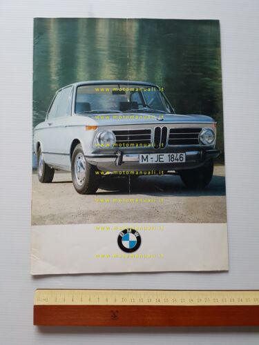 BMW 1602 1802 2002 2002 ti modelli 1971 depliant originale …