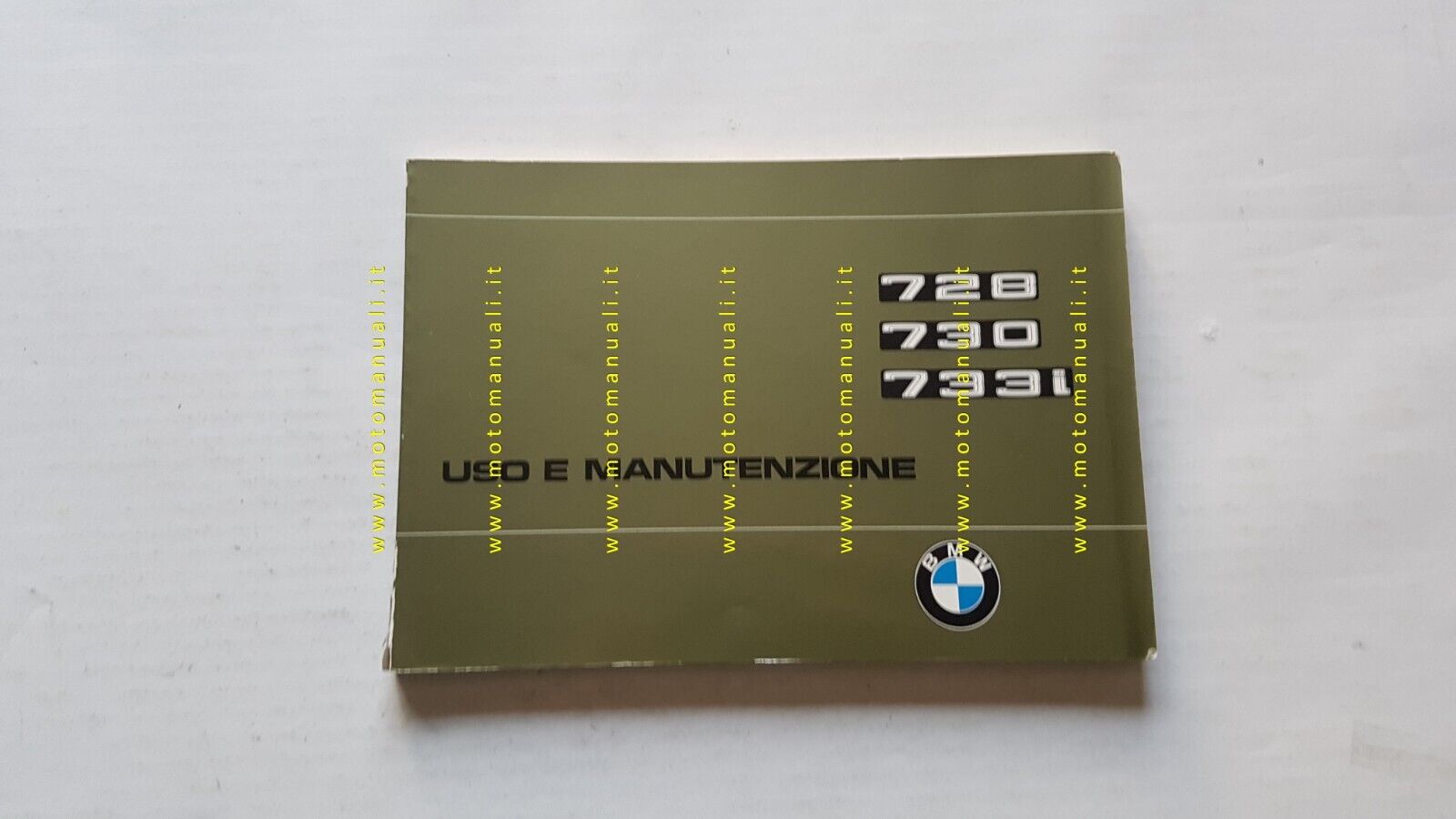 BMW 728 730 733i 1977 manuale uso manutenzione libretto originale …