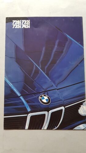 BMW 728i - 732i - 735i - 745i 1982 depliant …