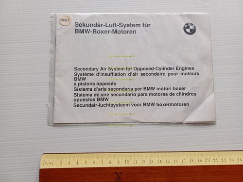 BMW Boxer sistema aria secondario opuscolo aggiuntivo originale manuale uso …