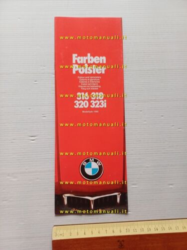 BMW cartella colori ed interni 316 318 320 323i 1980 …