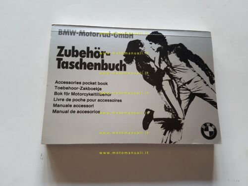 BMW catalogo accessori 1979 originale italiano