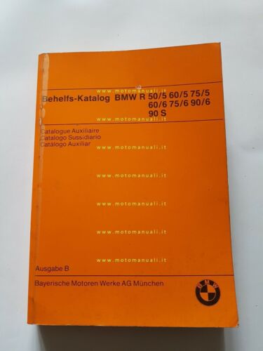 BMW catalogo ricambi sussidiario R 505 - R 90 S …