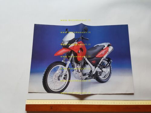 BMW F 650 GS 2000 depliant poster originale