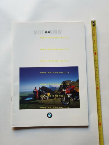 BMW gamma produzione moto 1994 depliant ITALIANO originale