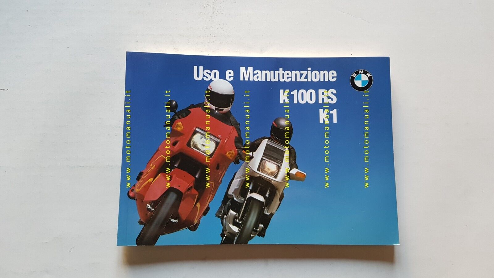 BMW K1 - K 100 RS 1989-90 manuale uso manutenzione …