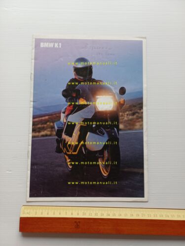 BMW K1 1988-89 depliant italiano originale