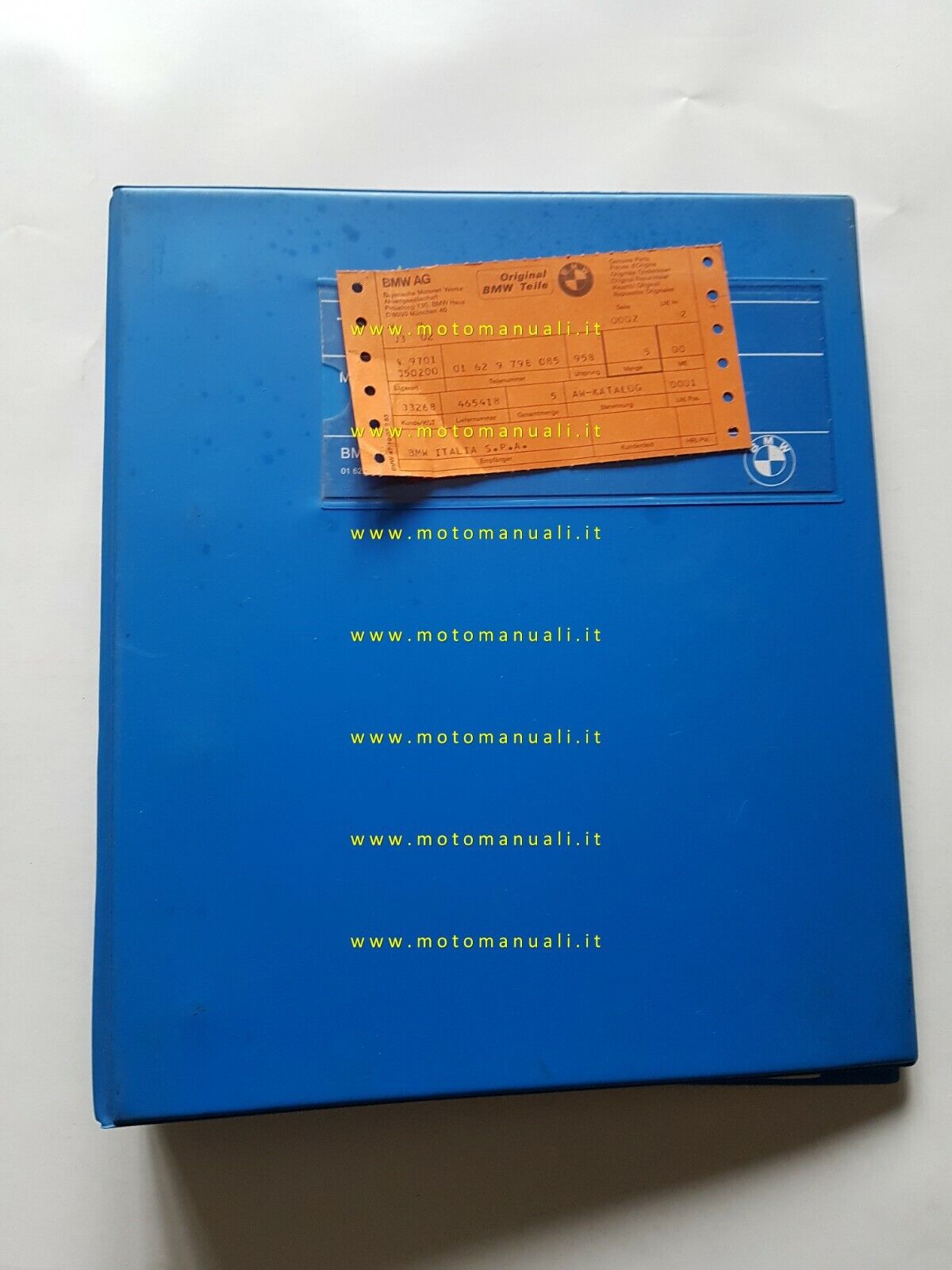 BMW manuale tempi di riparazione 1979 -1981 per officine originale …