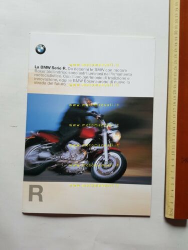 BMW moto modelli serie R 1998 depliant ITALIANO originale