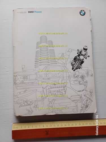 BMW presentazione K 75+ modelli 1986 cartella stampa originale tedesco …