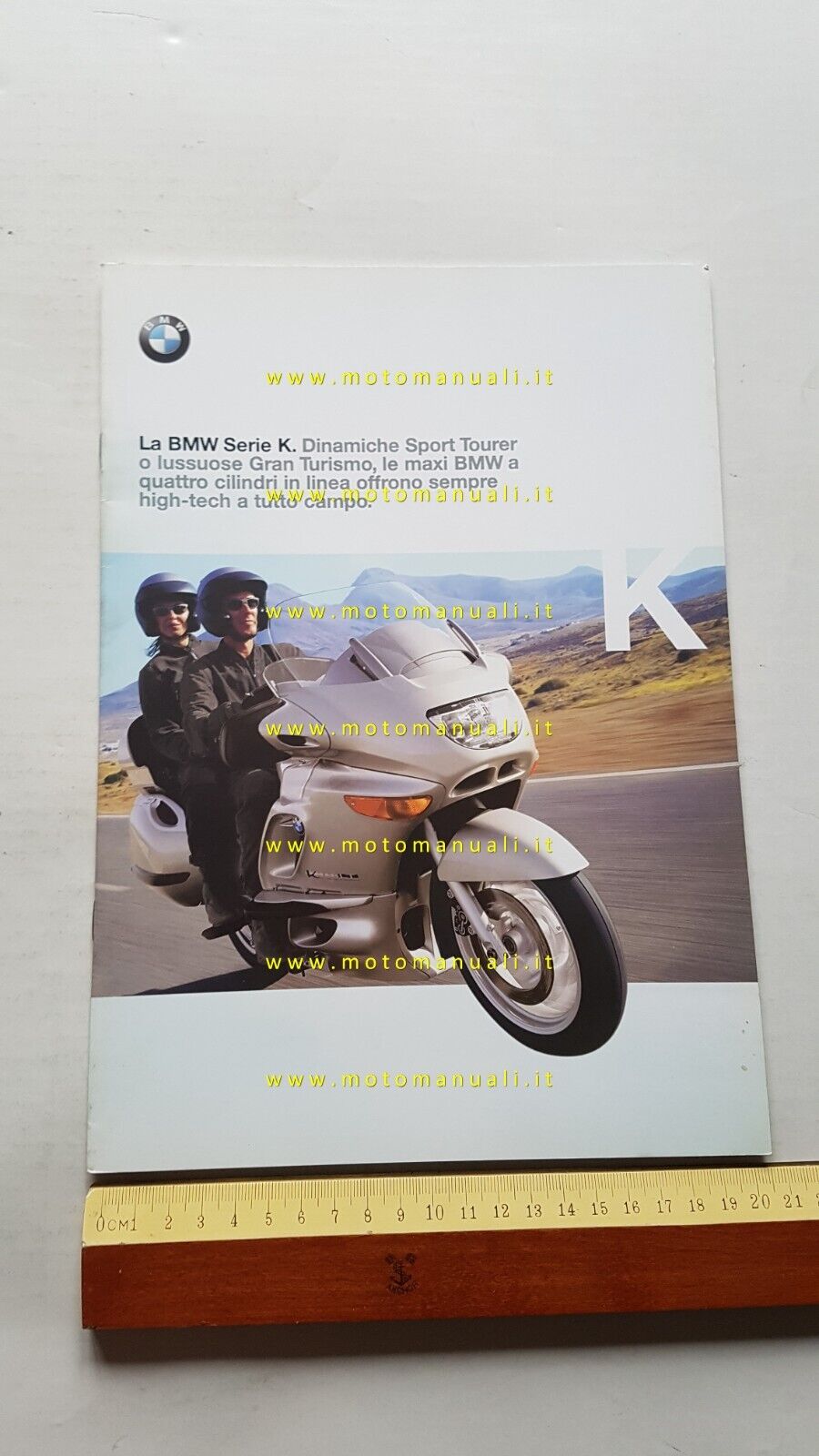 BMW produzione modelli serie K 1999 depliant italiano originale