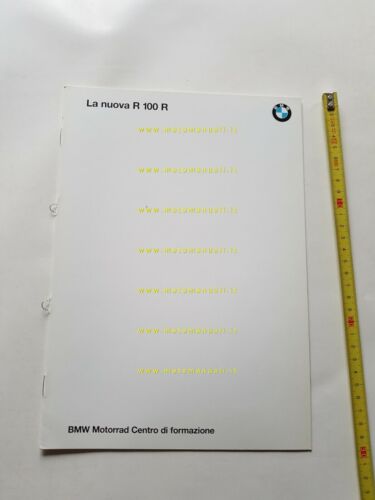 BMW R 100 R 1991 dettagli tecnici opuscolo personale interno …