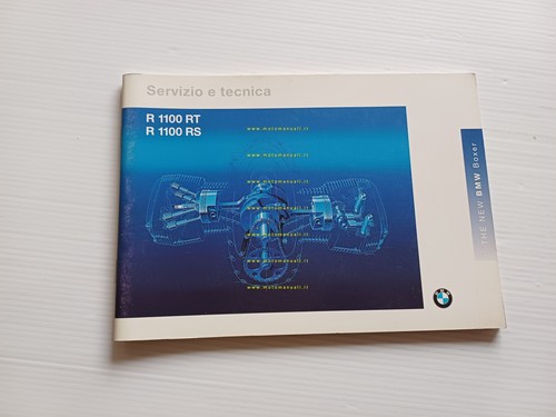 BMW R 1100 RT - R 1100 RS 1995-96 manuale …