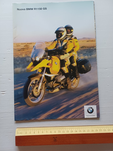 BMW R 1150 GS depliant poster originale ITALIANO