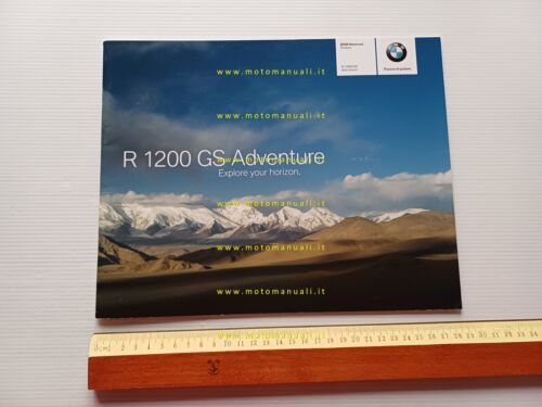 BMW R 1200 GS Adventure 2006 depliant italiano originale