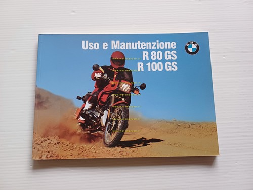 BMW R 80 GS - R 100 GS 1993-94 manuale …