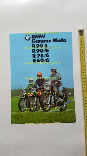 BMW R 90 S-R 906-R 756-R 606 1973 depliant originale …