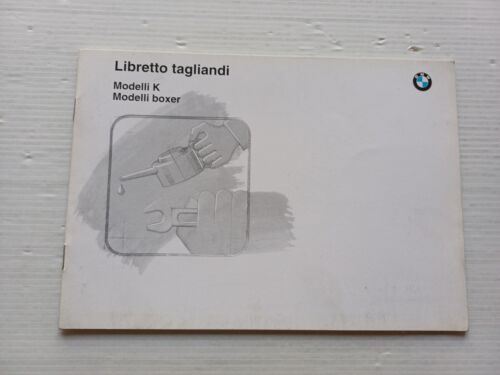 BMW serie K - serie Boxer libretto tagliandi 1994 USATO …