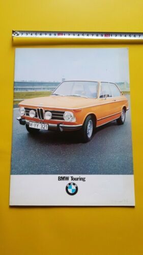 BMW Touring 1.6- 1.8- 2.0- 20 tii 1971 depliant italiano …