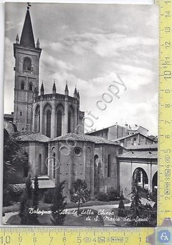 Bologna - Abside Chiesa S. Maria dei Servi - 1964