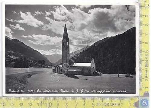 Bormio - Chiesa di San Gallo - 1952