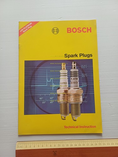 Bosch manuale tecnico candele originale anni 80