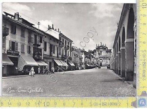 Bra - Corso Garibaldi - Avenue - 1960 - Cartolina …