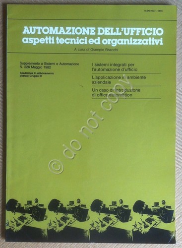 Bracchi - Automazione dell'ufficio - Sistemi e Automazione 1982 - …