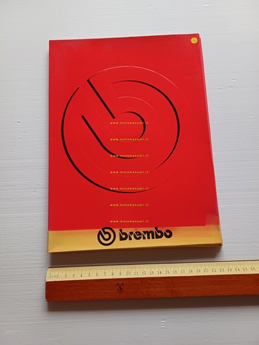 Brembo presentazione salone IFMA Colonia 1996 cartella stampa originale italiano