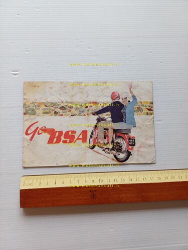 BSA catalogo produzione modelli 1968 depliant INGLESE originale
