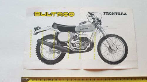 Bultaco Frontera 360-250 1974 depliant originale brochure