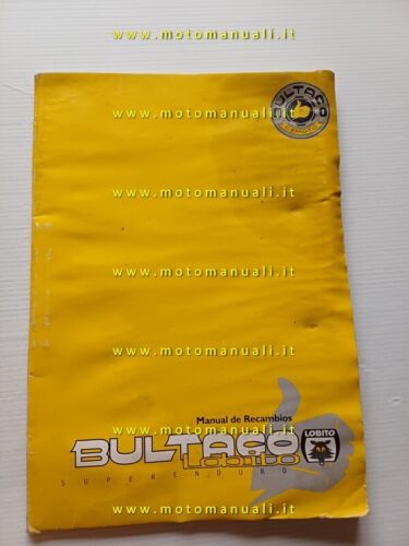 Bultaco Lobito 75-80 1998-2000 catalogo ricambi originale