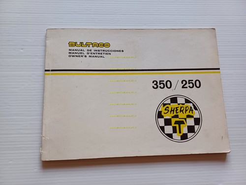 Bultaco Sherpa T 250 - T 350 1981 manuale uso …