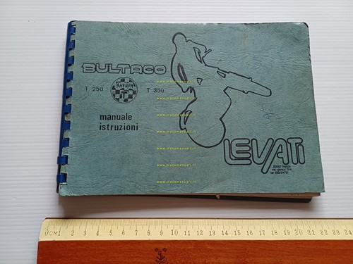 Bultaco Sherpa T 250-350 manuale uso manutenzione libretto testo italiano