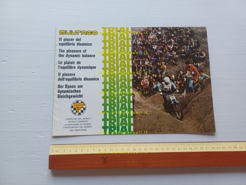 Bultaco Sherpa T 350 trial 1979 depliant originale