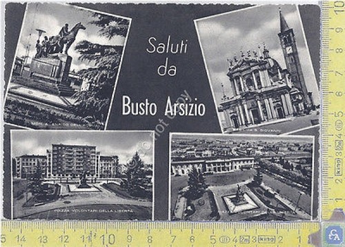 BUSTO ARSIZIO - Viste - Views - Cartolina - Postcard …