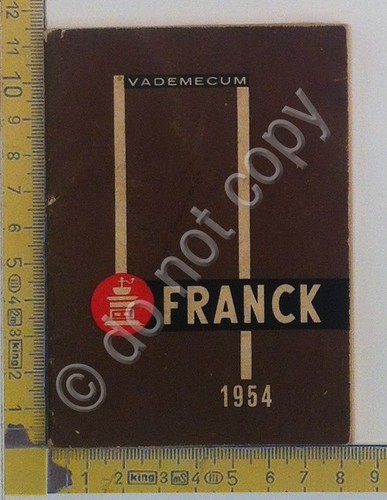 Caffè Franck - Vademecum 1954