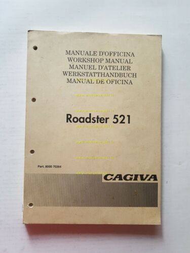 CAGIVA 125 Roadster 521 1994 manuale officina originale moto WORKSHOP …