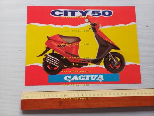 Cagiva 50 City scooter depliant ITALIANO originale