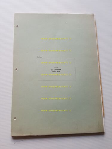 Cagiva Ala Rossa 350 1983-84 VARIANTI-SUPPLEMENTO catalogo ricambi originale