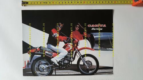 Cagiva Ala Rossa 350 depliant originale brochure