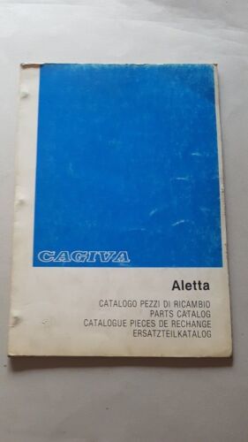 Cagiva Aletta 125 1983 catalogo ricambi originale moto spare parts …