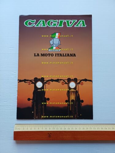 Cagiva catalogo produzione modelli 1986 depliant originale