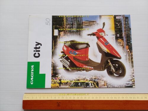 Cagiva City 50 Scooter depliant originale Italiano
