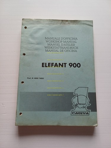 CAGIVA Elefant 900 1993 manuale officina riparazione originale