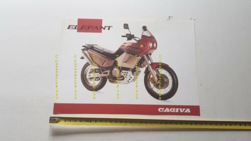 Cagiva Elefant 900 Enduro 1993 depliant originale Italiano moto brochure
